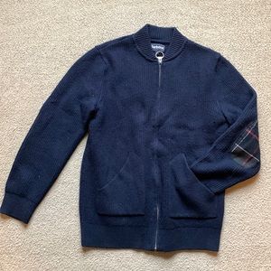 Men’s Barbour full zip sweater